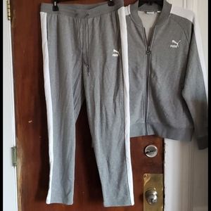Puma sweat suit